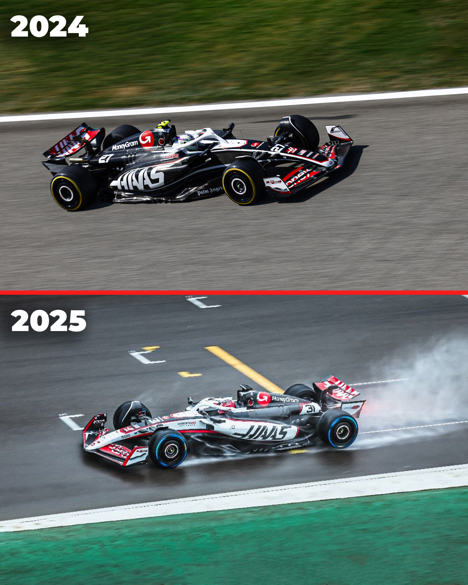 哈斯车队轻取雷诺车队，勒克莱尔点燃赛场